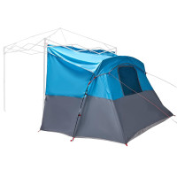 Produktbild för Innertält med tak med lagring Blå 280 x 220 x 176 cm taffeta