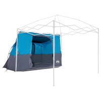 Produktbild för Innertält med tak med lagring Blå 280 x 220 x 176 cm taffeta