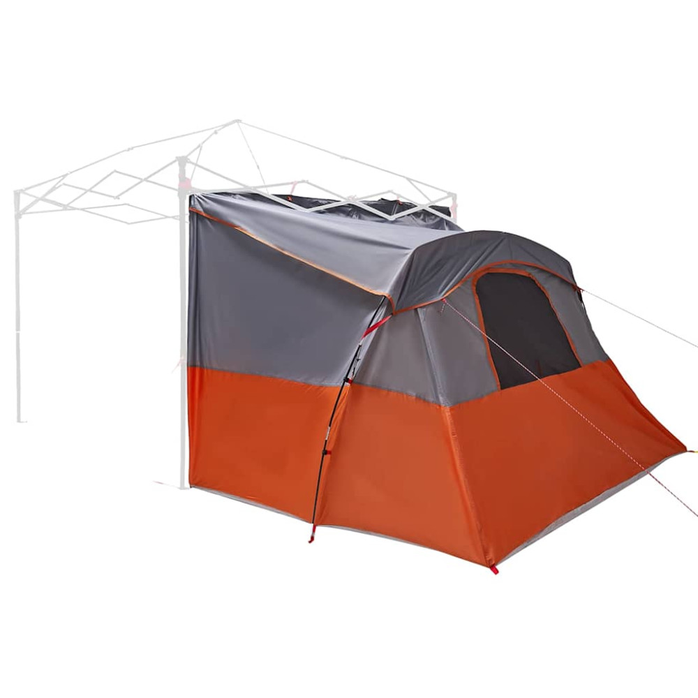 Produktbild för Innertält med tak Grå och orange 280 x 220 x 176 cm taffeta