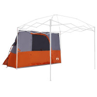 Produktbild för Innertält med tak Grå och orange 280 x 220 x 176 cm taffeta