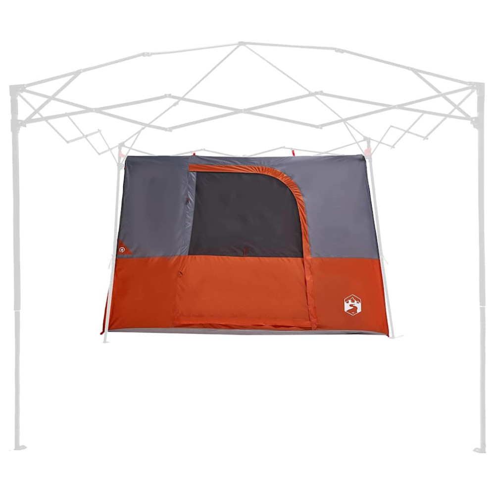 Produktbild för Innertält med tak Grå och orange 280 x 220 x 176 cm taffeta