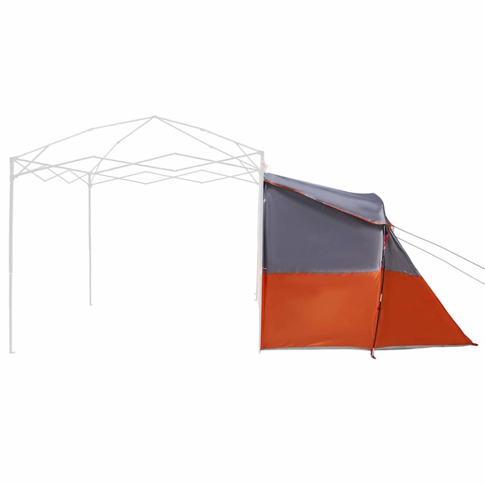 Produktbild för Innertält med tak Grå och orange 280 x 220 x 176 cm taffeta