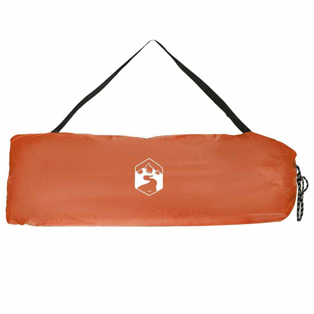 Produktbild för Innertält med tak Grå och orange 280 x 220 x 176 cm taffeta