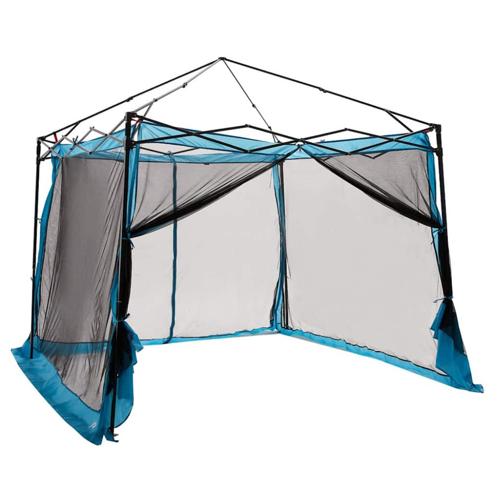 Produktbild för Innertält med tak med lagring Blå 303 x 303 x 196 cm taffeta