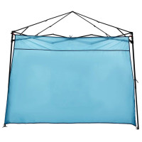 Produktbild för Innertält med tak med lagring Blå 303 x 303 x 196 cm taffeta