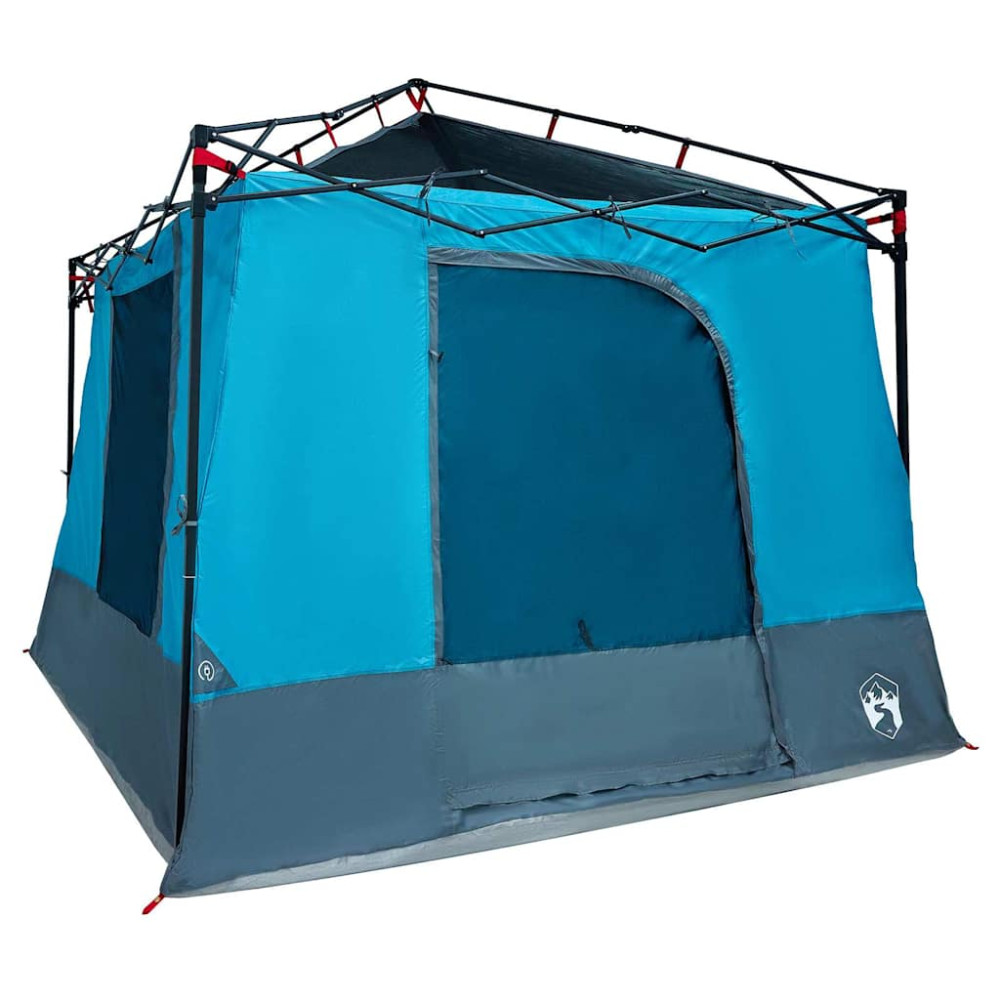 Produktbild för Innertält med tak med lagring Blå 290 x 288 x 234 cm taffeta