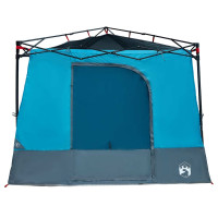 Produktbild för Innertält med tak med lagring Blå 290 x 288 x 234 cm taffeta