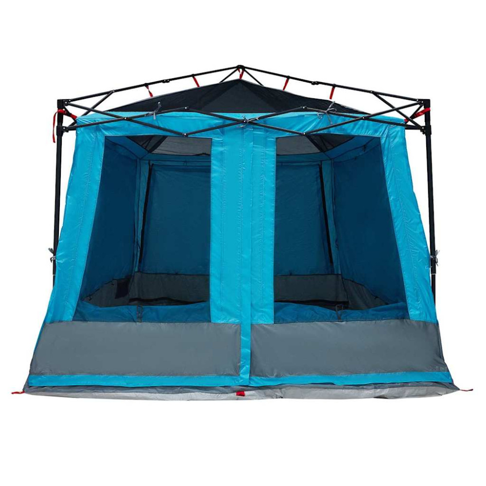 Produktbild för Innertält med tak med lagring Blå 291 x 291 x 240 cm taffeta