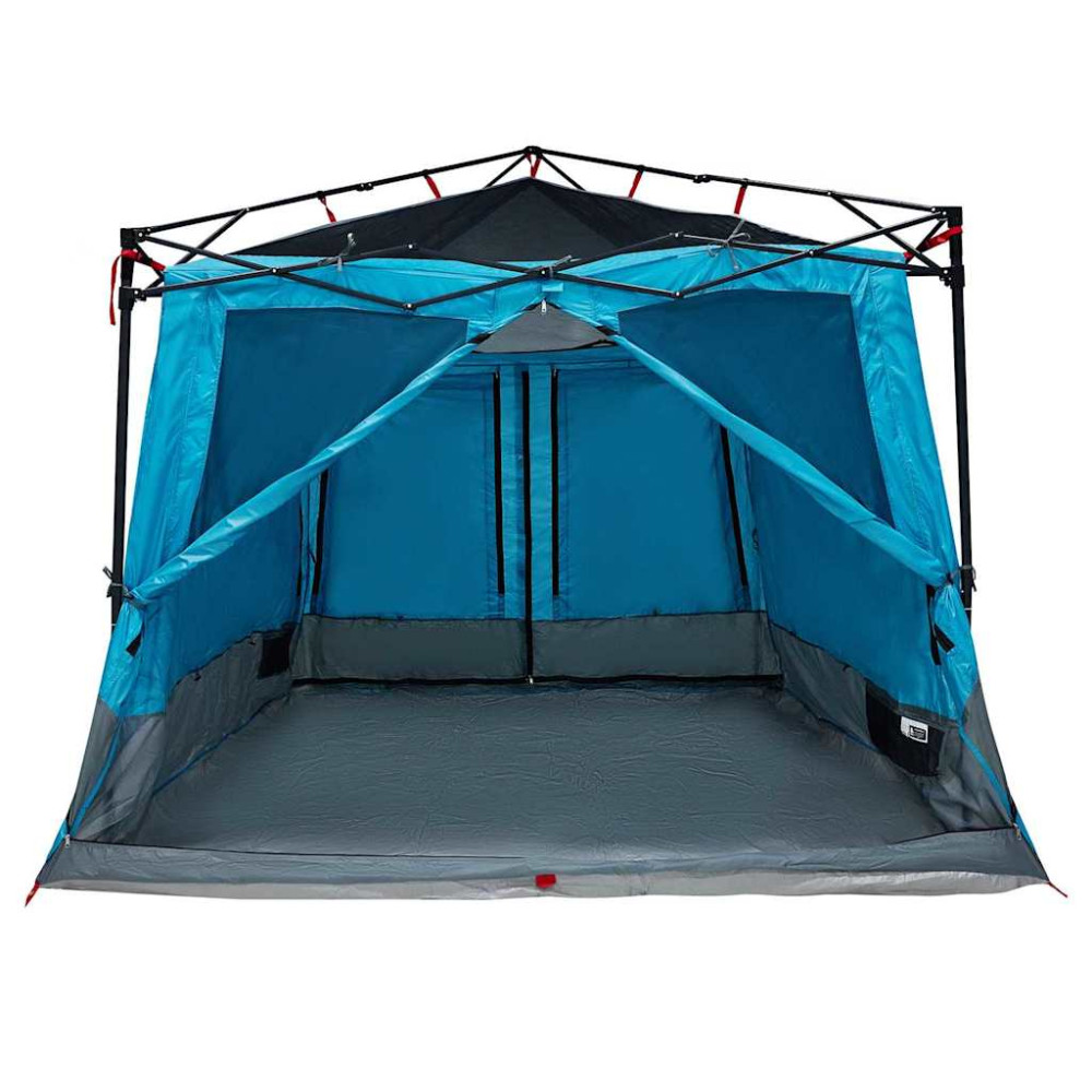 Produktbild för Innertält med tak med lagring Blå 291 x 291 x 240 cm taffeta