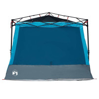 Produktbild för Innertält med tak med lagring Blå 291 x 291 x 240 cm taffeta
