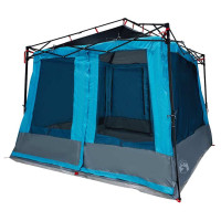 Produktbild för Innertält med tak med lagring Blå 291 x 291 x 240 cm taffeta