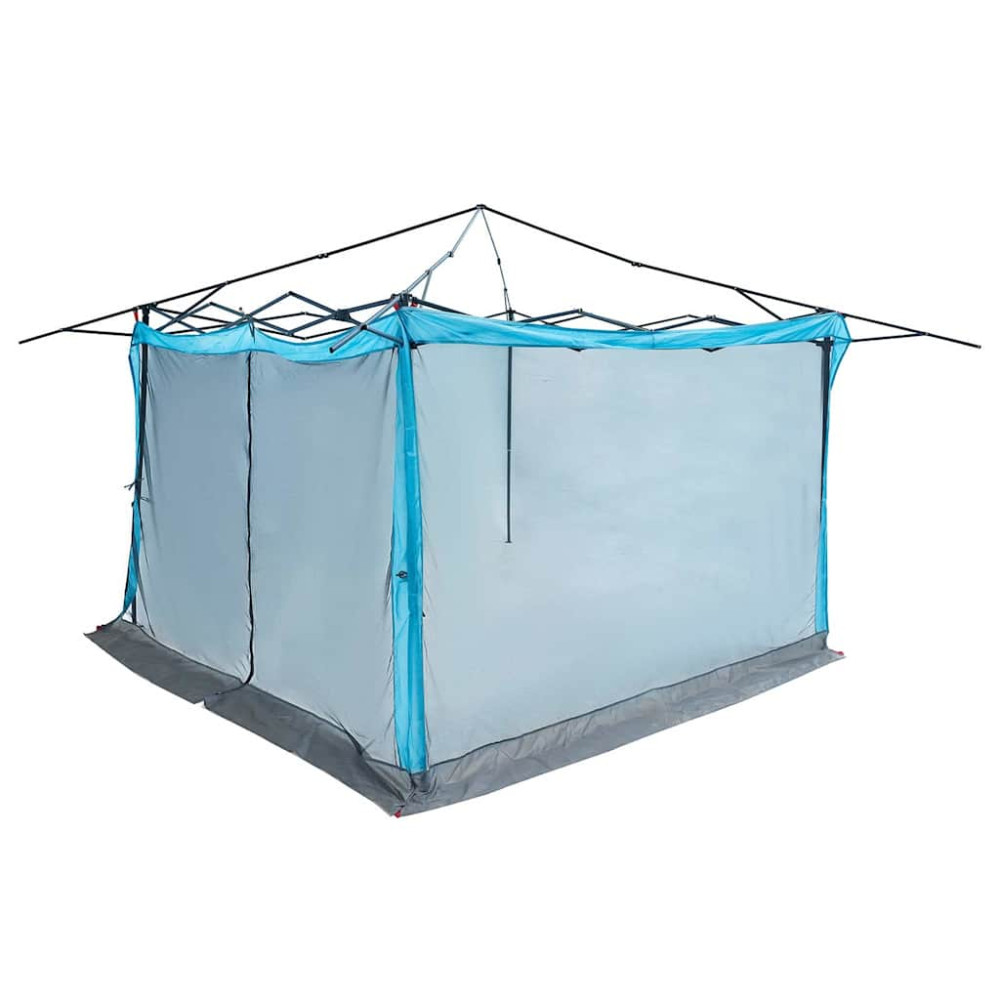 Produktbild för Innertält med tak med lagring Blå 520 x 520 x 190 cm taffeta