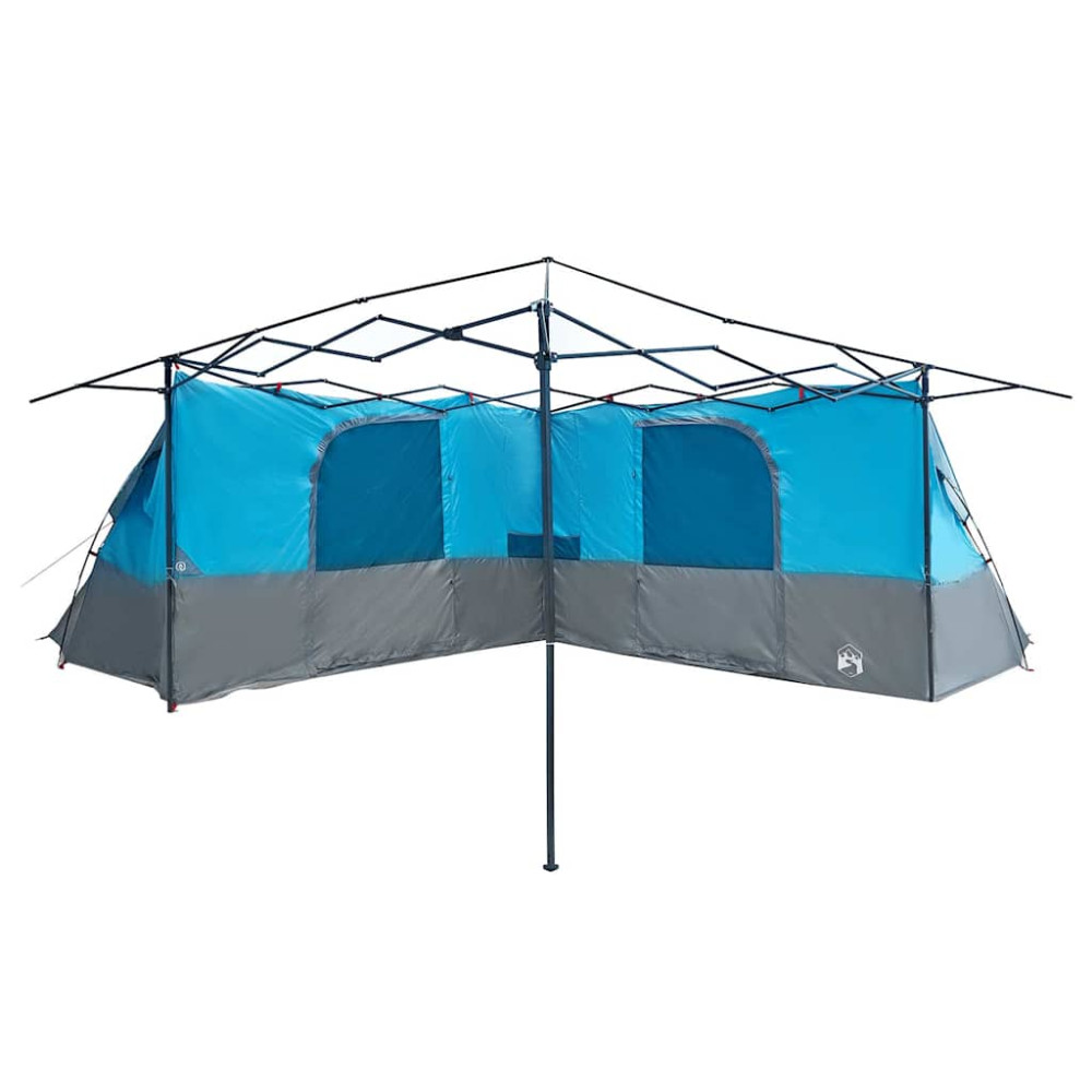 Produktbild för Innertält med tak med lagring Blå 520 x 520 x 190 cm taffeta