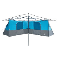 Produktbild för Innertält med tak med lagring Blå 520 x 520 x 190 cm taffeta