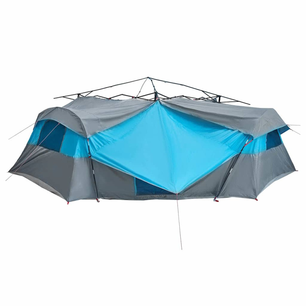 Produktbild för Innertält med tak med lagring Blå 520 x 520 x 190 cm taffeta