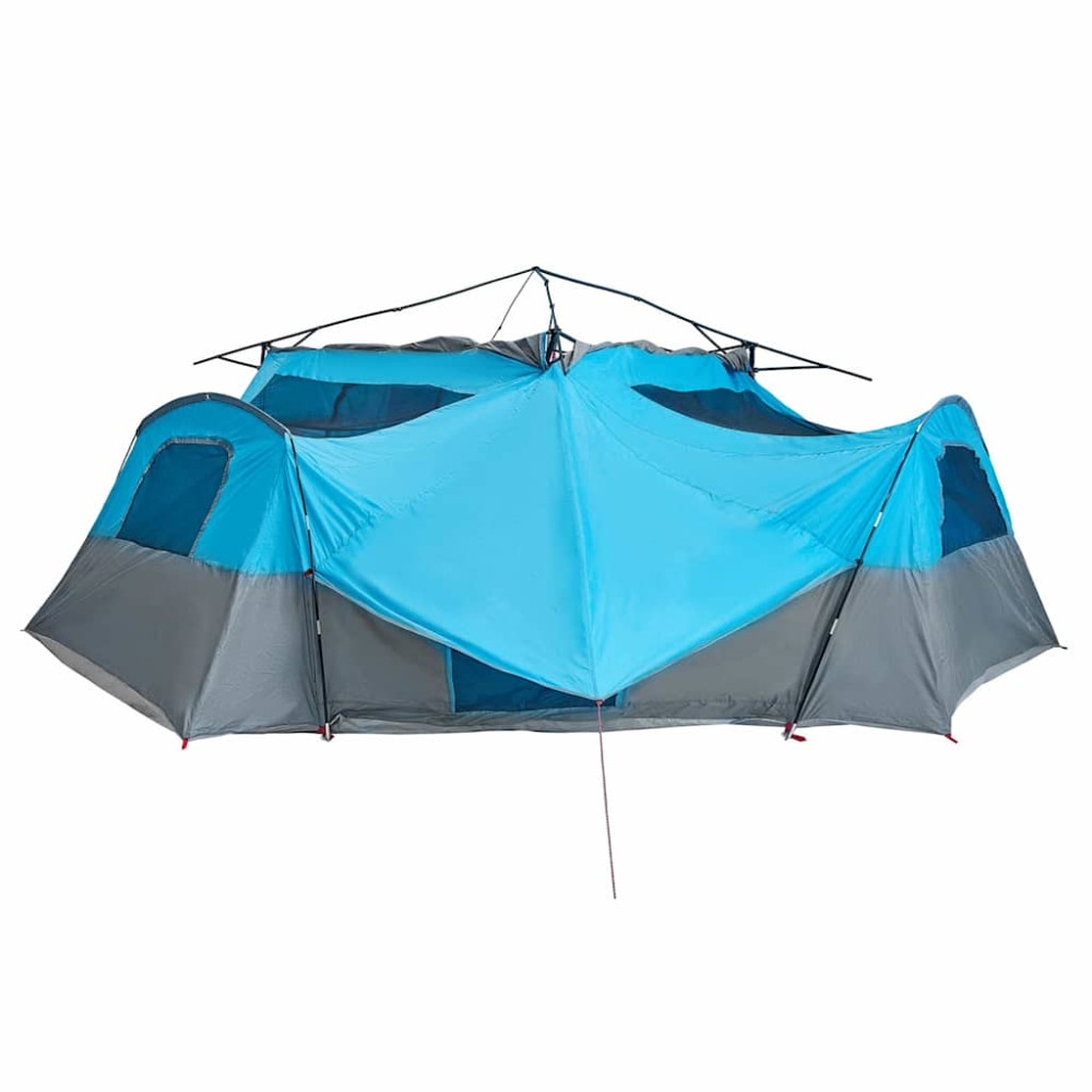 Produktbild för Innertält med tak med lagring Blå 520 x 520 x 190 cm taffeta