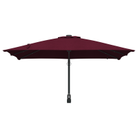 Produktbild för Trädgårdsparasol Bordeaux Röd 248,5 x 247,5 x 160 cm