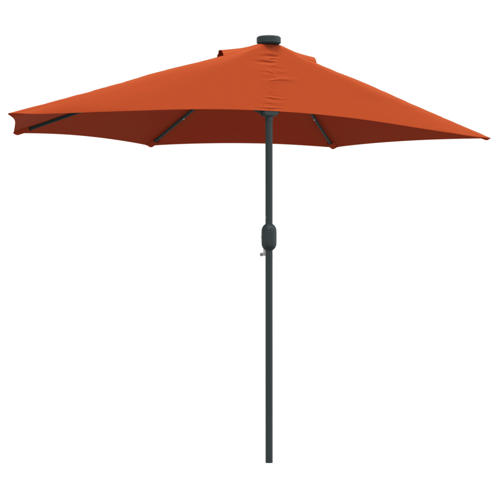 Produktbild för Trädgårdsparasol Terracotta 294 x 150 x 224 cm