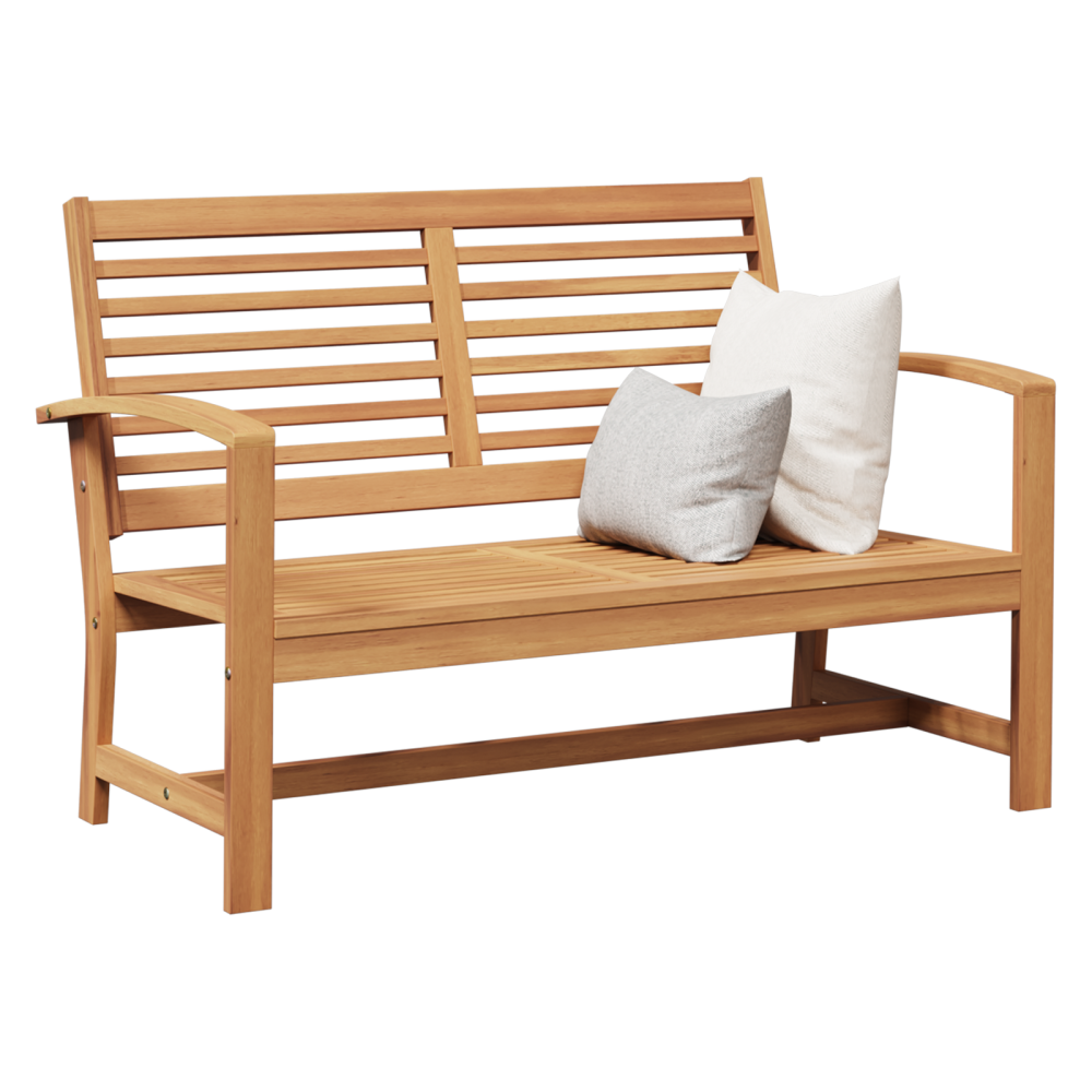 Produktbild för bänk Brun 110 x 65 x 76,5 cm Massivt teakträ