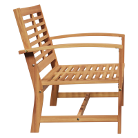 Produktbild för bänk Brun 110 x 65 x 76,5 cm Massivt teakträ