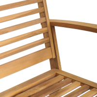 Produktbild för bänk Brun 110 x 65 x 76,5 cm Massivt teakträ