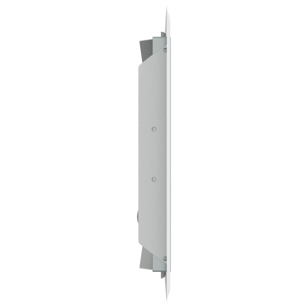 Produktbild för Åtkomstpanel 2 pcs Vit 23 x 23 x 3 cm Stål