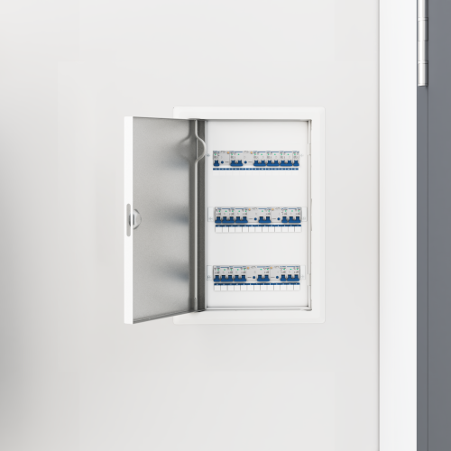 vidaXL Åtkomstpanel Vit 33,5 x 23 x 3 cm Stål