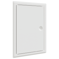 Produktbild för Åtkomstpanel Vit 33,5 x 23 x 3 cm Stål