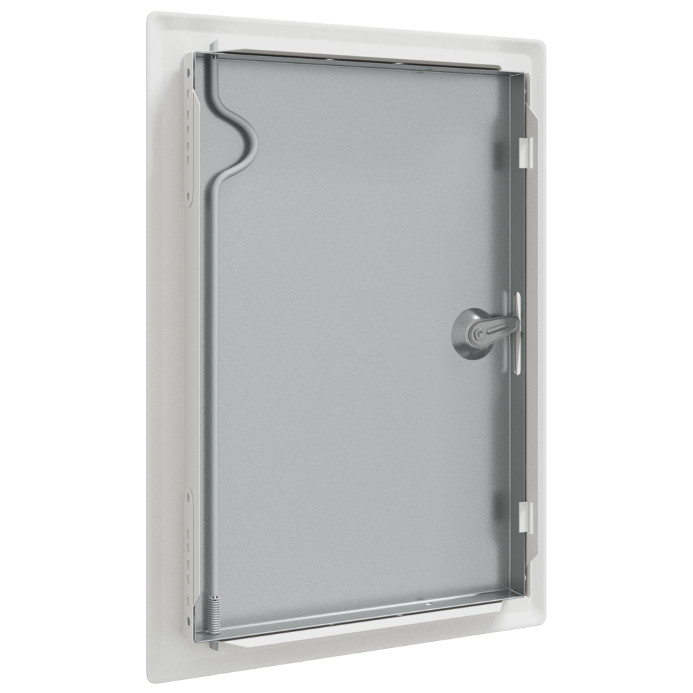 Produktbild för Åtkomstpanel Vit 33,5 x 23 x 3 cm Stål
