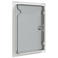 Produktbild för Åtkomstpanel Vit 33,5 x 23 x 3 cm Stål