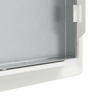 Produktbild för Åtkomstpanel Vit 33,5 x 23 x 3 cm Stål