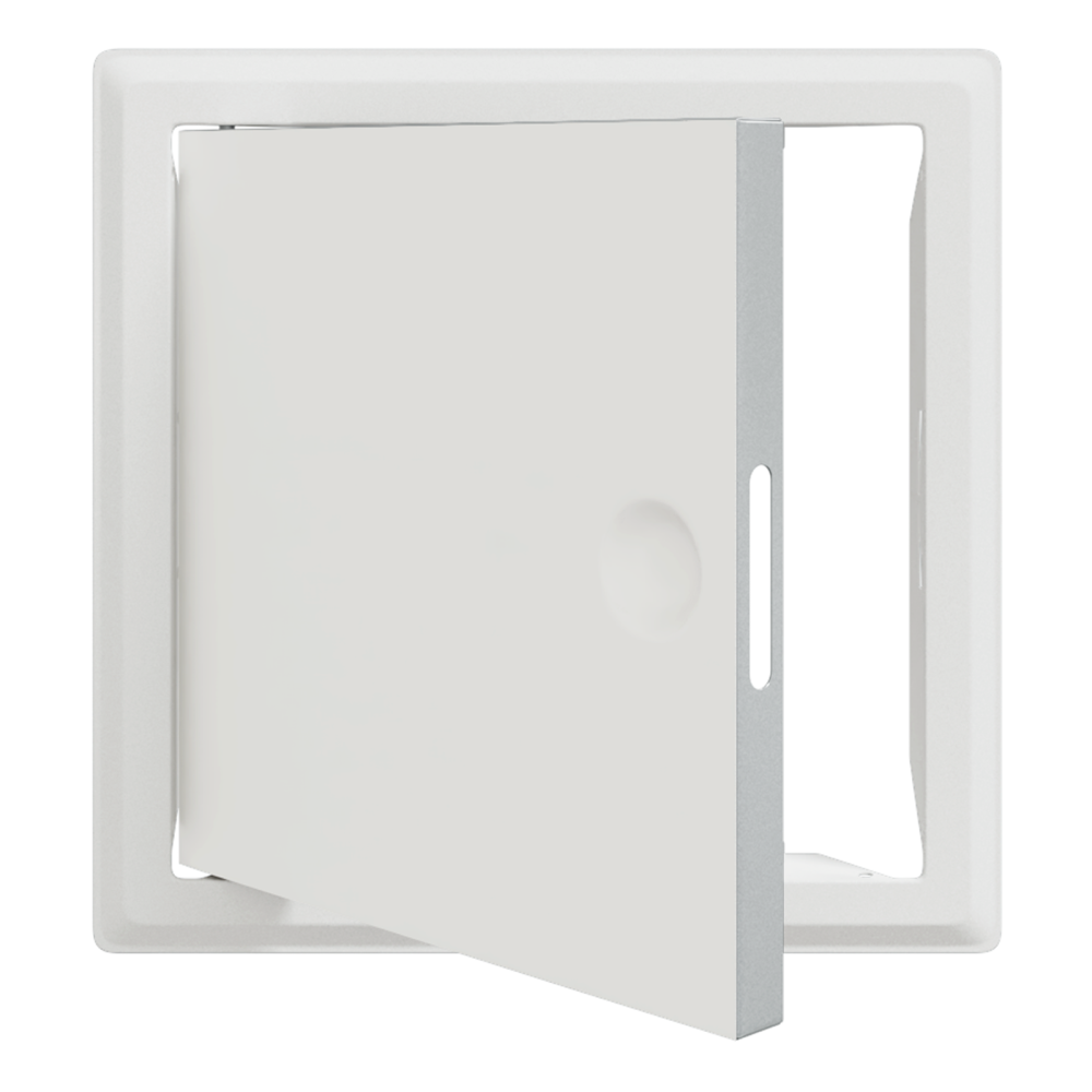 Produktbild för Åtkomstpanel Vit 33 x 33 x 3 cm Stål