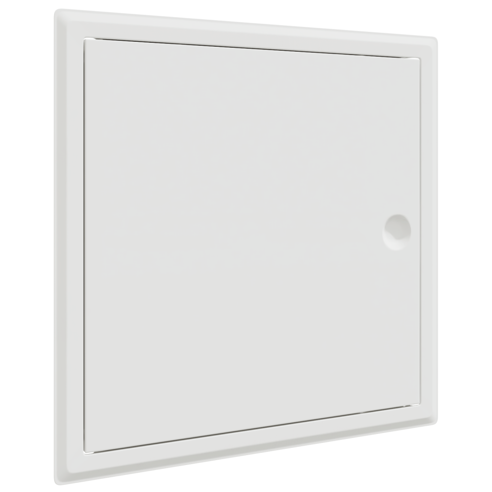 Produktbild för Åtkomstpanel Vit 33 x 33 x 3 cm Stål
