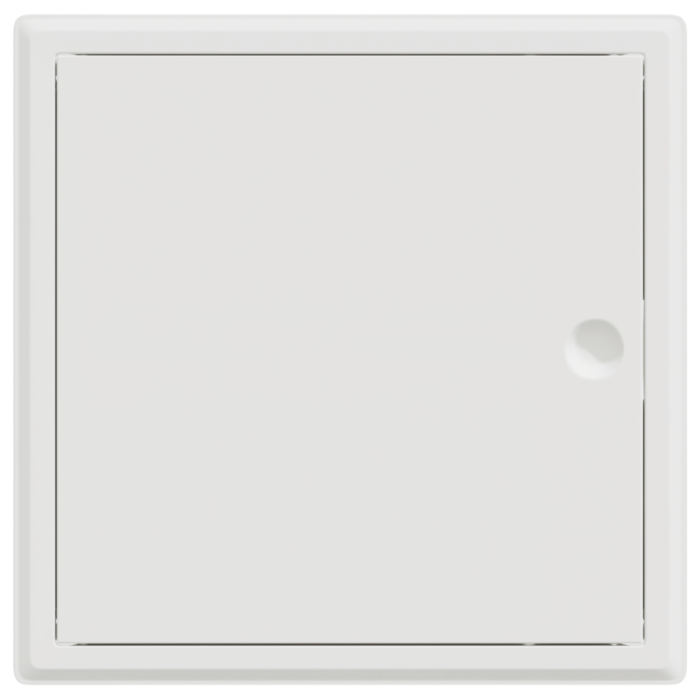 Produktbild för Åtkomstpanel Vit 33 x 33 x 3 cm Stål