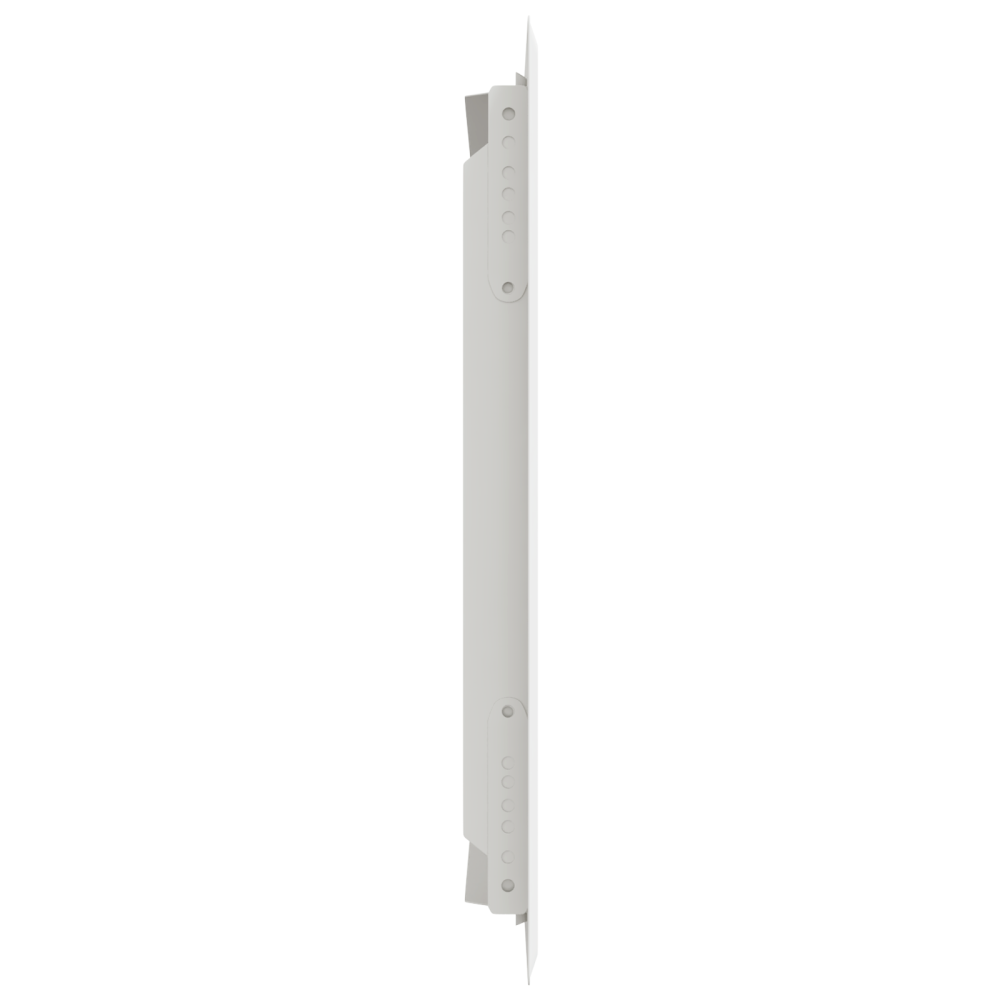 Produktbild för Åtkomstpanel Vit 33 x 33 x 3 cm Stål