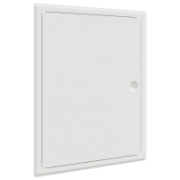 Produktbild för Åtkomstpanel Vit 43 x 33 x 3 cm Stål