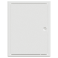 Produktbild för Åtkomstpanel Vit 43 x 33 x 3 cm Stål
