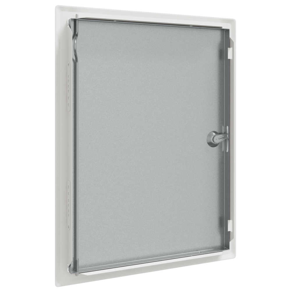 Produktbild för Åtkomstpanel Vit 43 x 33 x 3 cm Stål