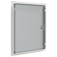 Produktbild för Åtkomstpanel Vit 43 x 33 x 3 cm Stål