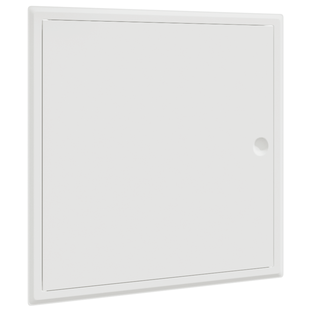 Produktbild för Åtkomstpanel Vit 43 x 43 x 3 cm Stål