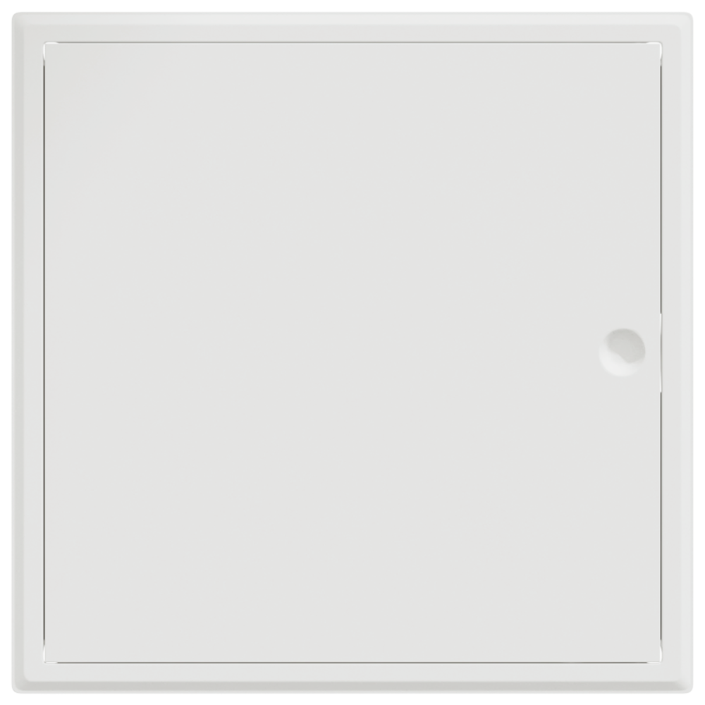 Produktbild för Åtkomstpanel Vit 43 x 43 x 3 cm Stål