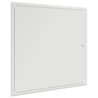 Produktbild för Åtkomstpanel Vit 53 x 53 x 3 cm Stål