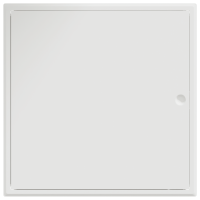 Produktbild för Åtkomstpanel Vit 53 x 53 x 3 cm Stål