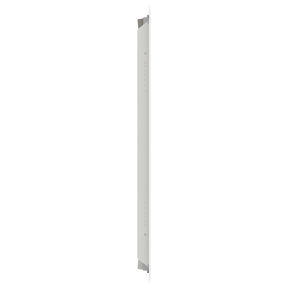 Produktbild för Åtkomstpanel Vit 53 x 53 x 3 cm Stål