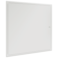Produktbild för Åtkomstpanel Vit 63 x 63 x 3 cm Stål