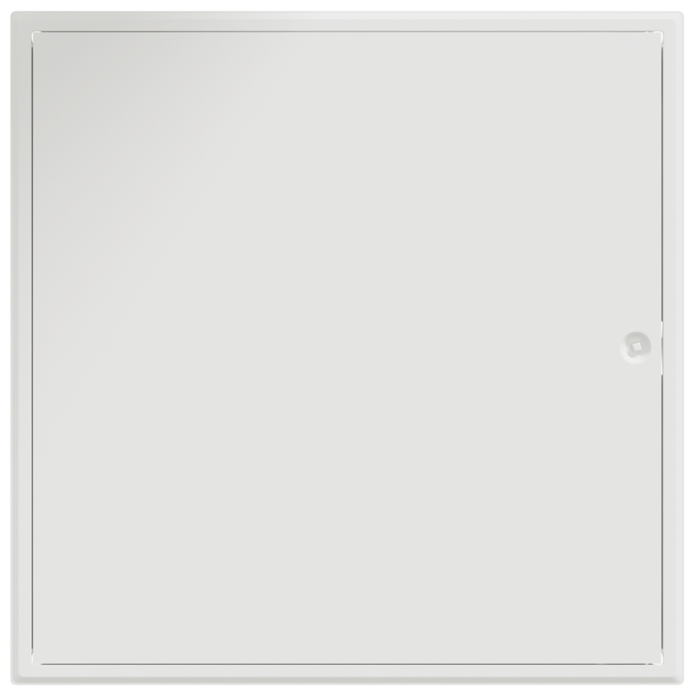 Produktbild för Åtkomstpanel Vit 63 x 63 x 3 cm Stål