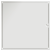 Produktbild för Åtkomstpanel Vit 63 x 63 x 3 cm Stål