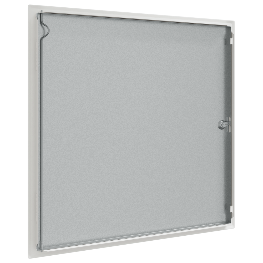 Produktbild för Åtkomstpanel Vit 63 x 63 x 3 cm Stål