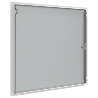 Produktbild för Åtkomstpanel Vit 63 x 63 x 3 cm Stål