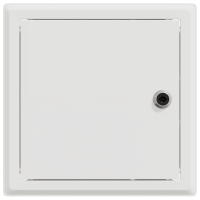 Produktbild för Åtkomstpanel 2 pcs Vit 23 x 23 x 3 cm Stål